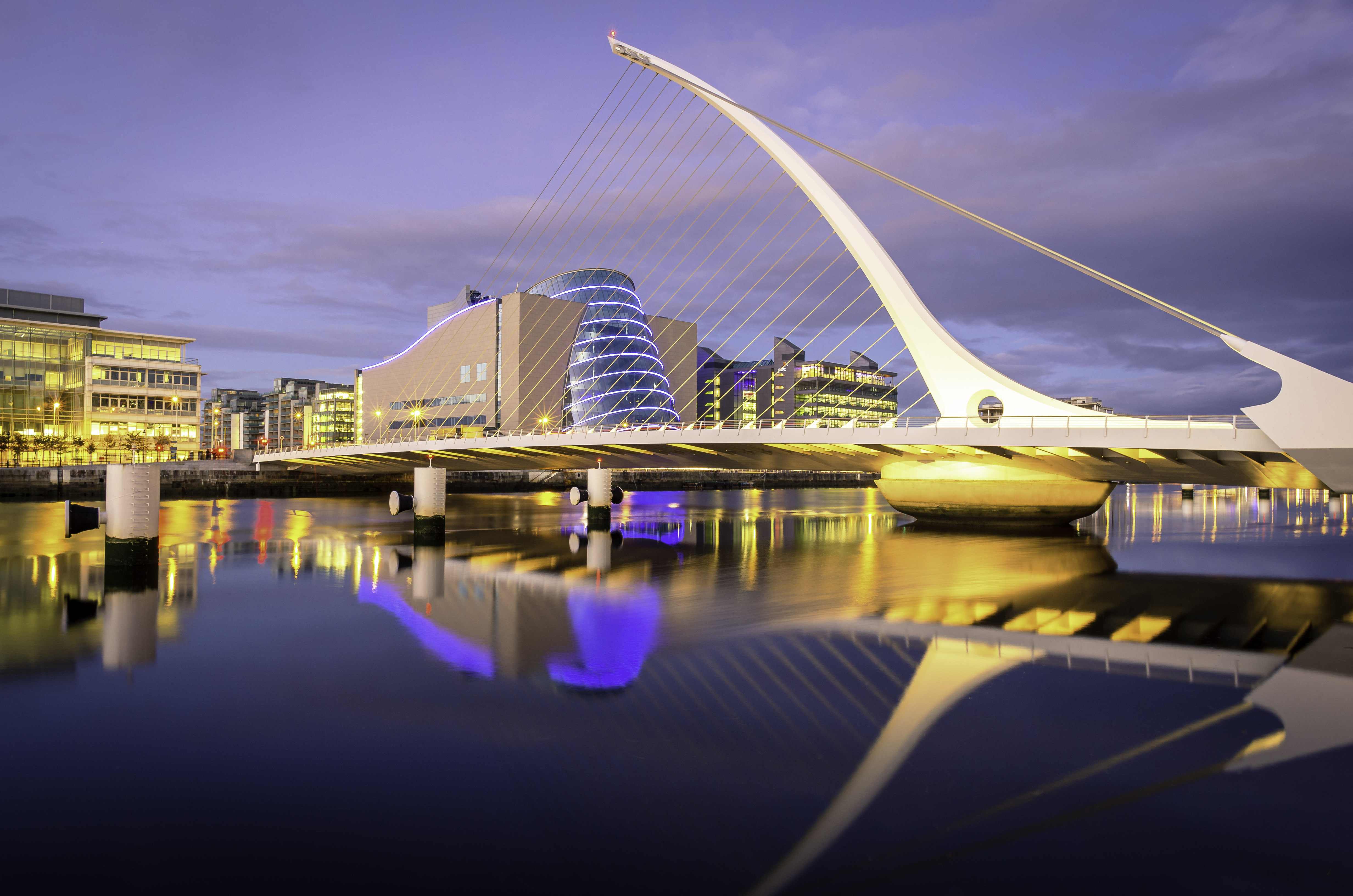 Samuel Becketts bridge in Dublin